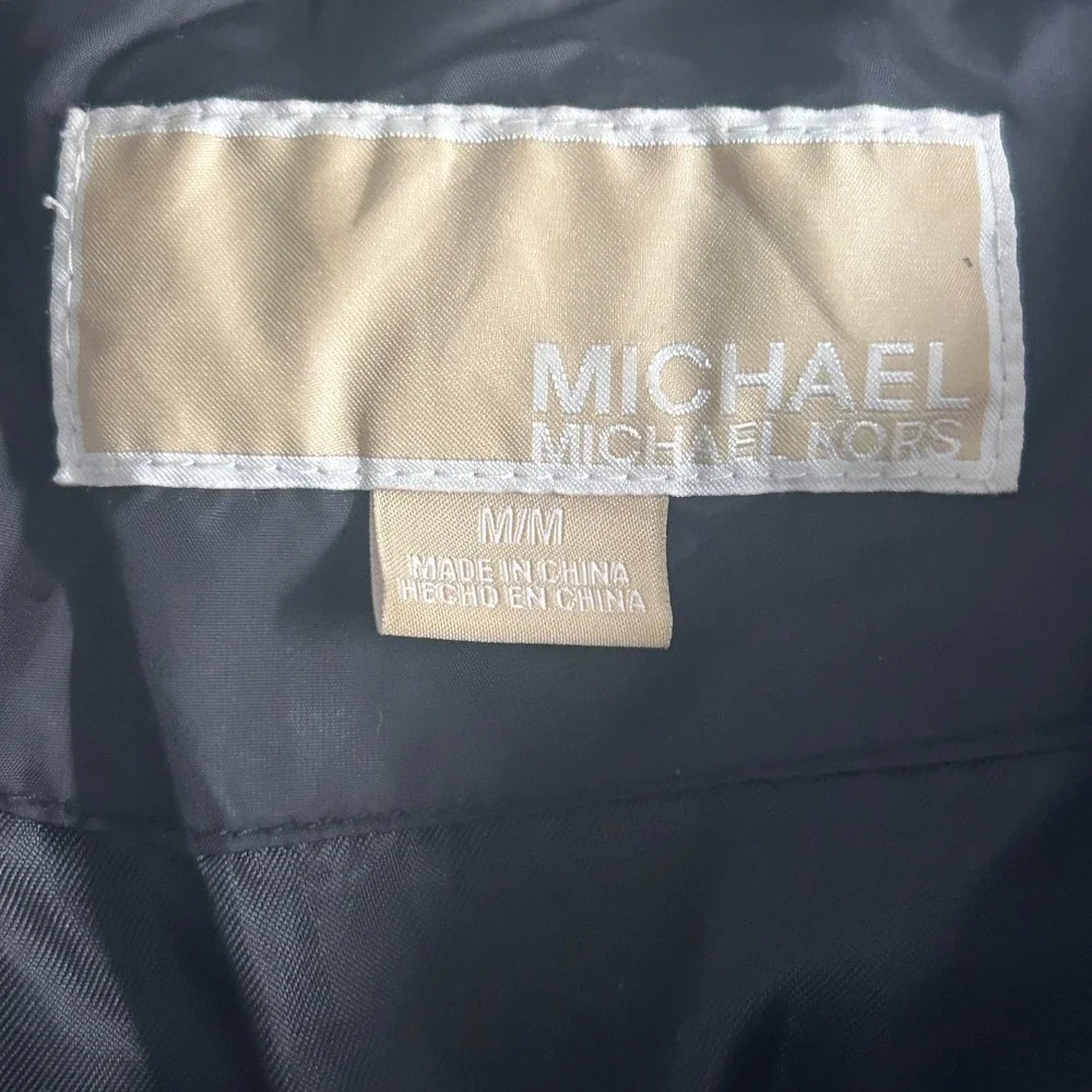 Michael Kors Puffer Coat‎ Medium Down Basic Minimalist Simple Warm Cozy Winter